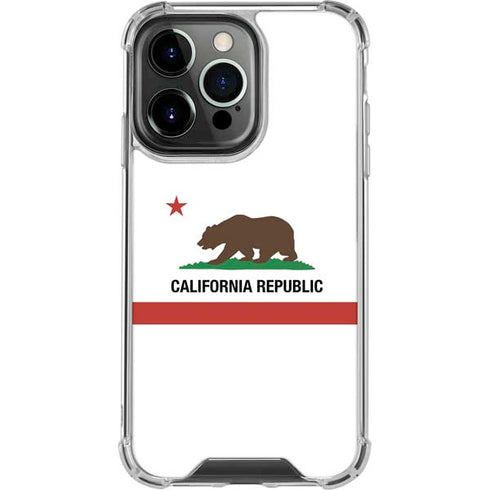 California Republic iPhone 16 Pro Clear Case